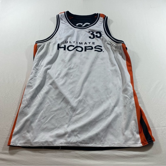 Patrick Ewing Hoops Shirt Men Medium Hoops 33 Written Reversible Sleeveless - Picture 2 of 6